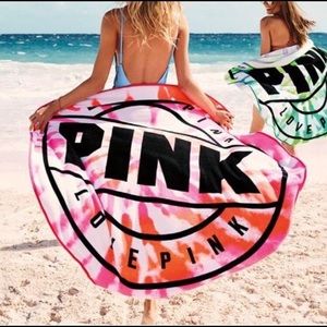Victoria’s Secret Pink Circle Towel